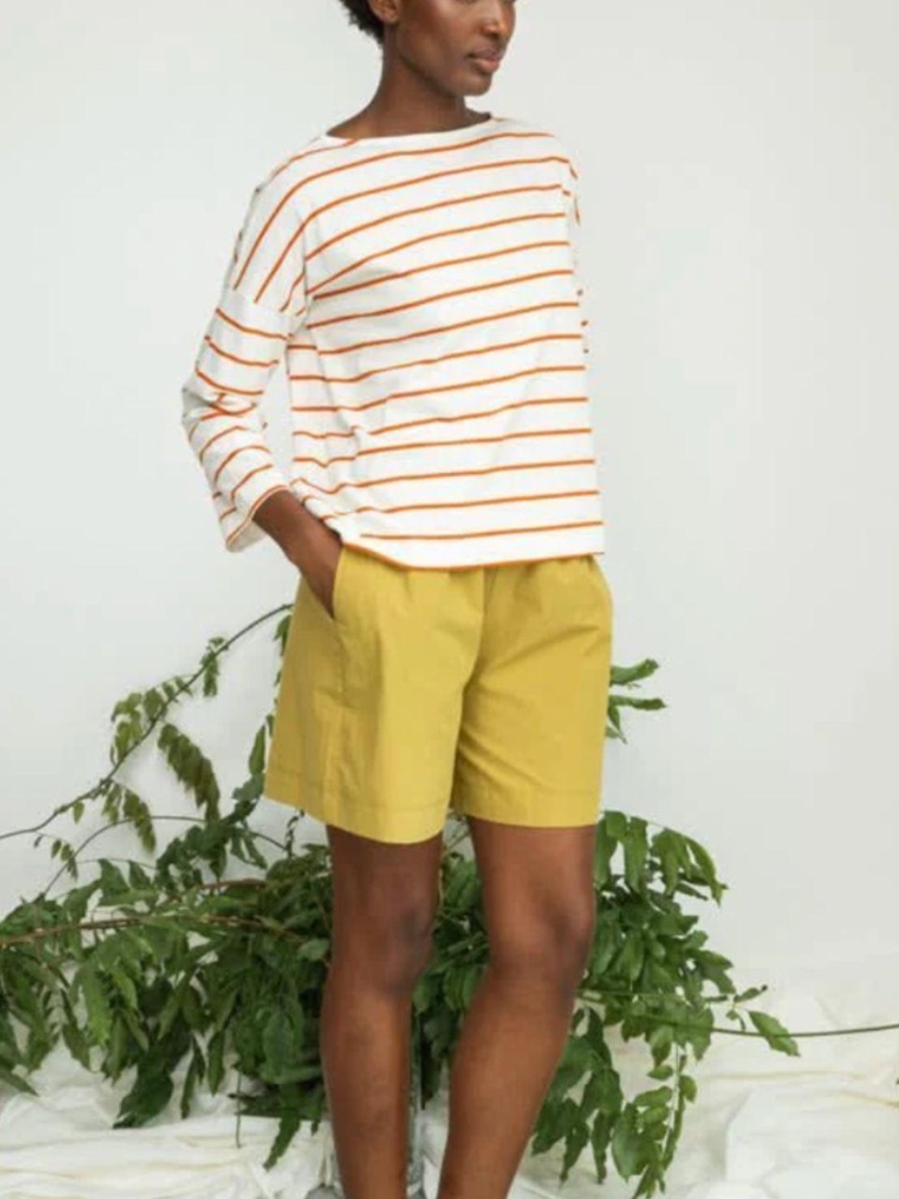 Beaumont Organic Leia-Sue Organic Cotton Top Small $121 retail